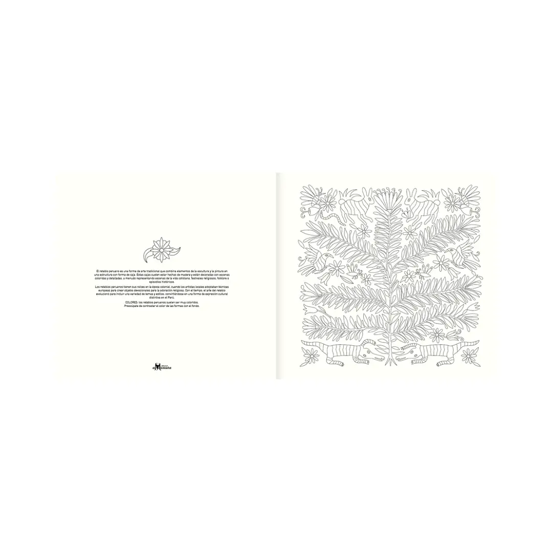 Latino (libro para colorear) Maya Hanisch 2