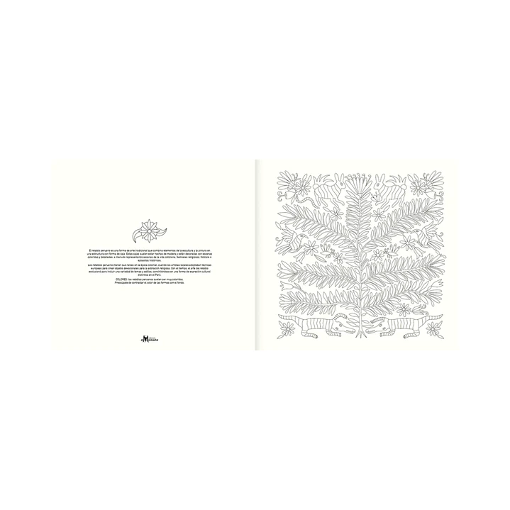 Latino (libro para colorear) Maya Hanisch 2
