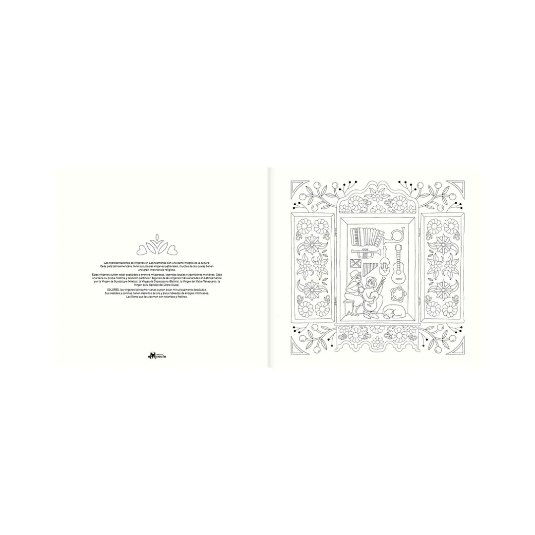 Latino (libro para colorear) Maya Hanisch 3