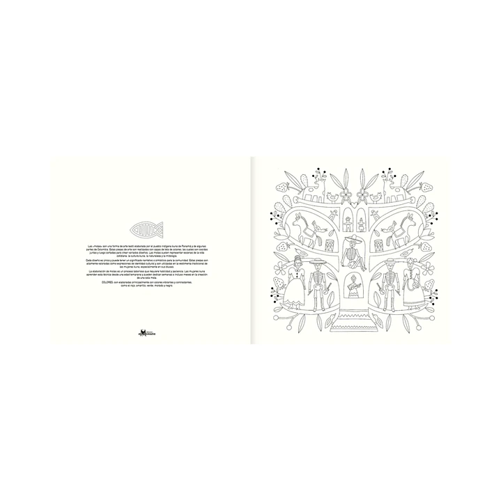 Latino (libro para colorear) Maya Hanisch 5