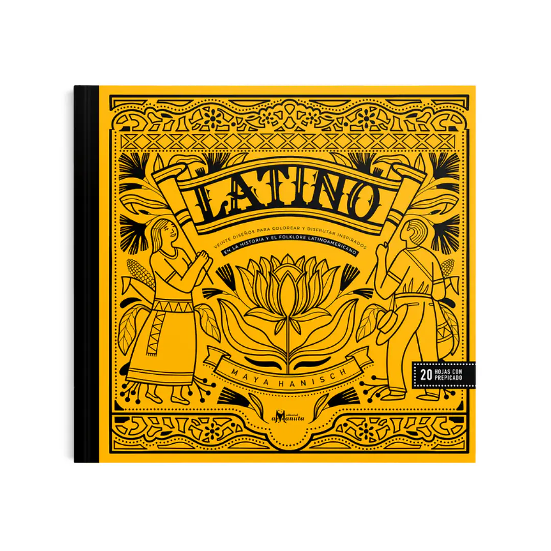 Latino (libro para colorear) Maya Hanisch 1