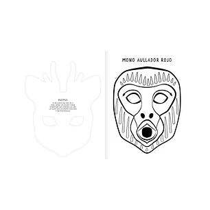 Máscaras. Pinta y recorta, Paula Álvarez