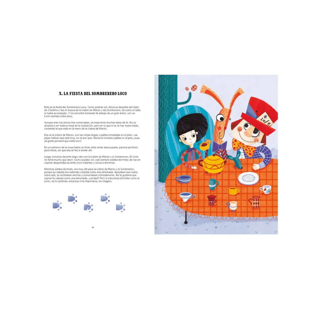 Alicia para niñas y niños, Lewis Carroll & Tania Recio 6