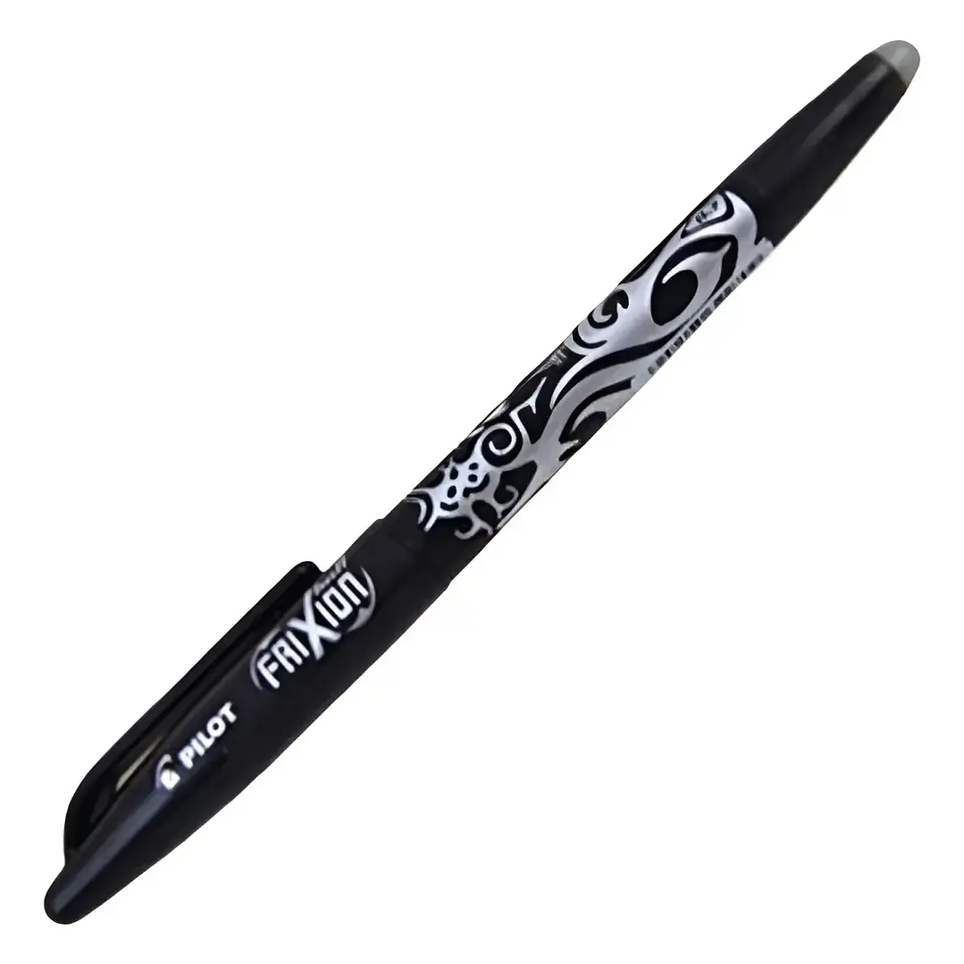 Lápiz Gel Borrable Frixion Ball Pilot 0.7mm Color Negro 1
