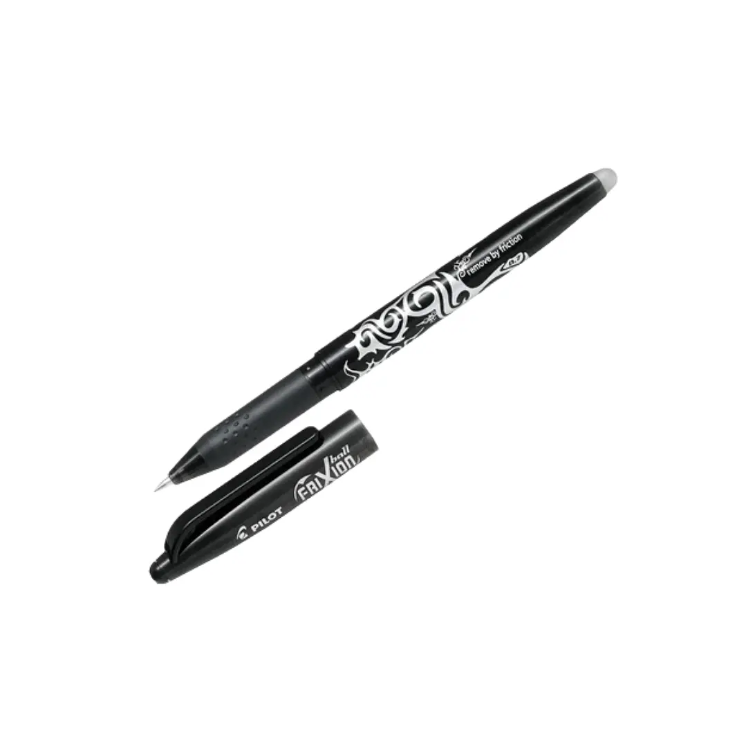 Lápiz Gel Borrable Frixion Ball Pilot 0.7mm Color Negro 5