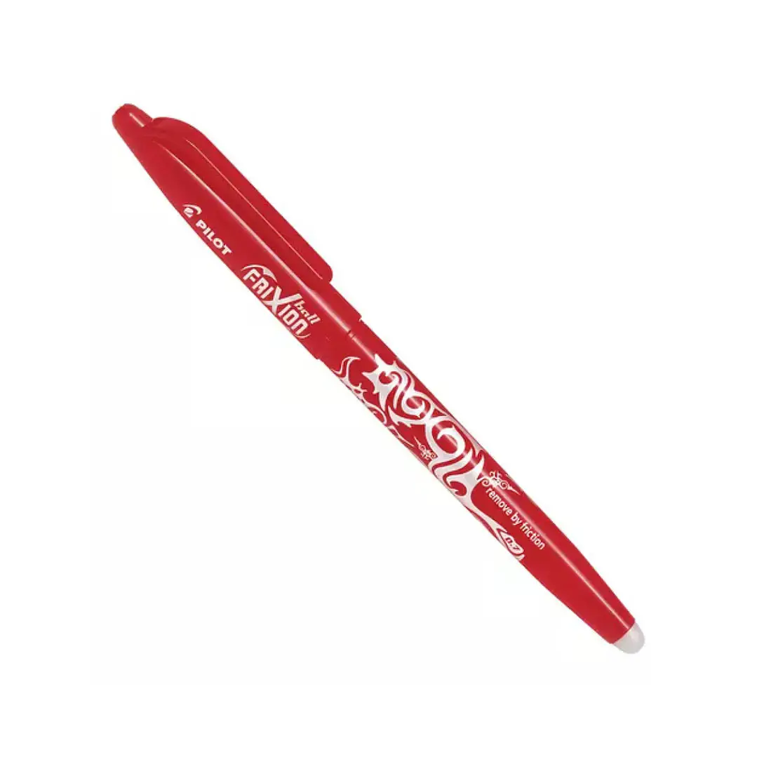 Lápiz Gel Borrable Frixion Ball Pilot 0.7mm Color Rojo 1