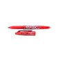 Lápiz Gel Borrable Frixion Ball Pilot 0.7mm Color Rojo - Miniatura 2
