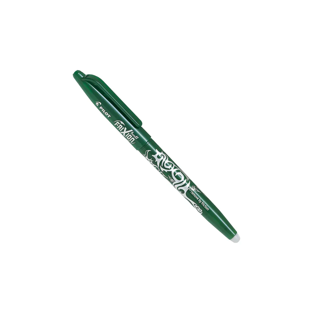 Lápiz Gel Borrable Frixion Ball Pilot 0.7mm Color Verde 1