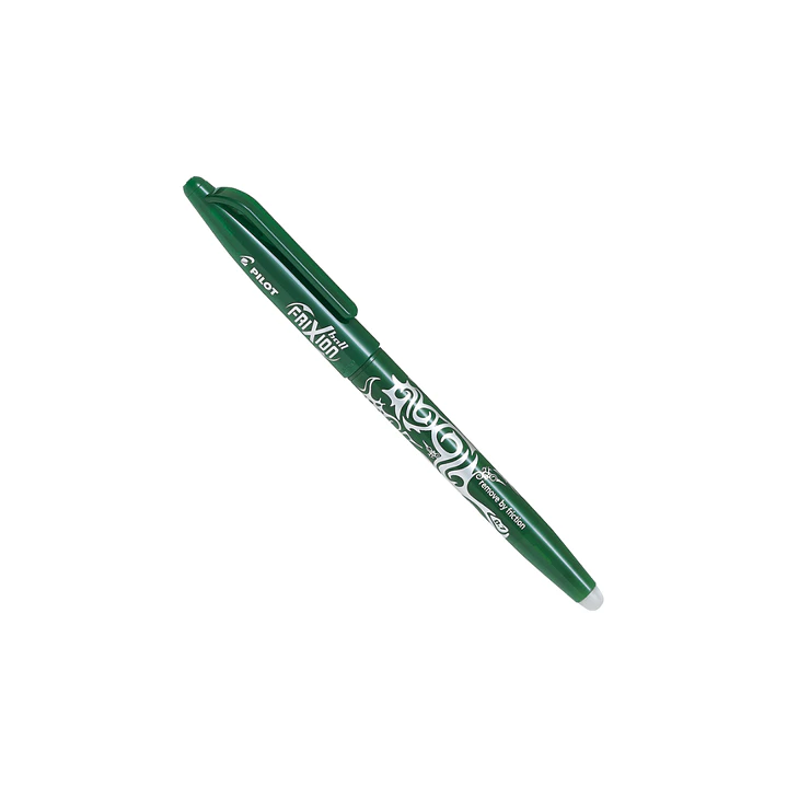 Lápiz Gel Borrable Frixion Ball Pilot 0.7mm Color Verde 1