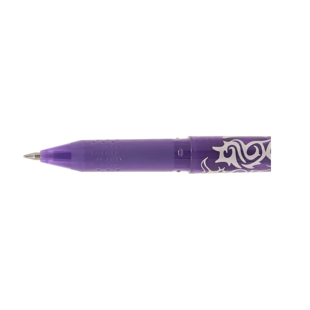 Lápiz Gel Borrable Frixion Ball Pilot 0.7mm Color Violeta 3