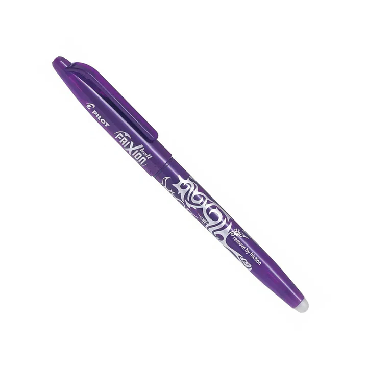 Lápiz Gel Borrable Frixion Ball Pilot 0.7mm Color Violeta 1