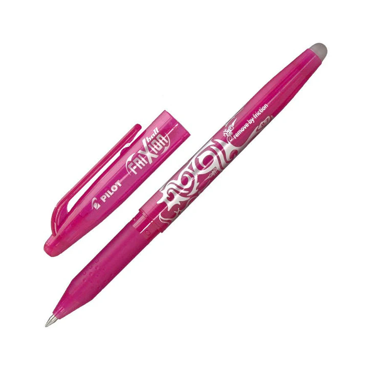Lápiz Gel Borrable Frixion Ball Pilot 0.7mm Color Rosado 2