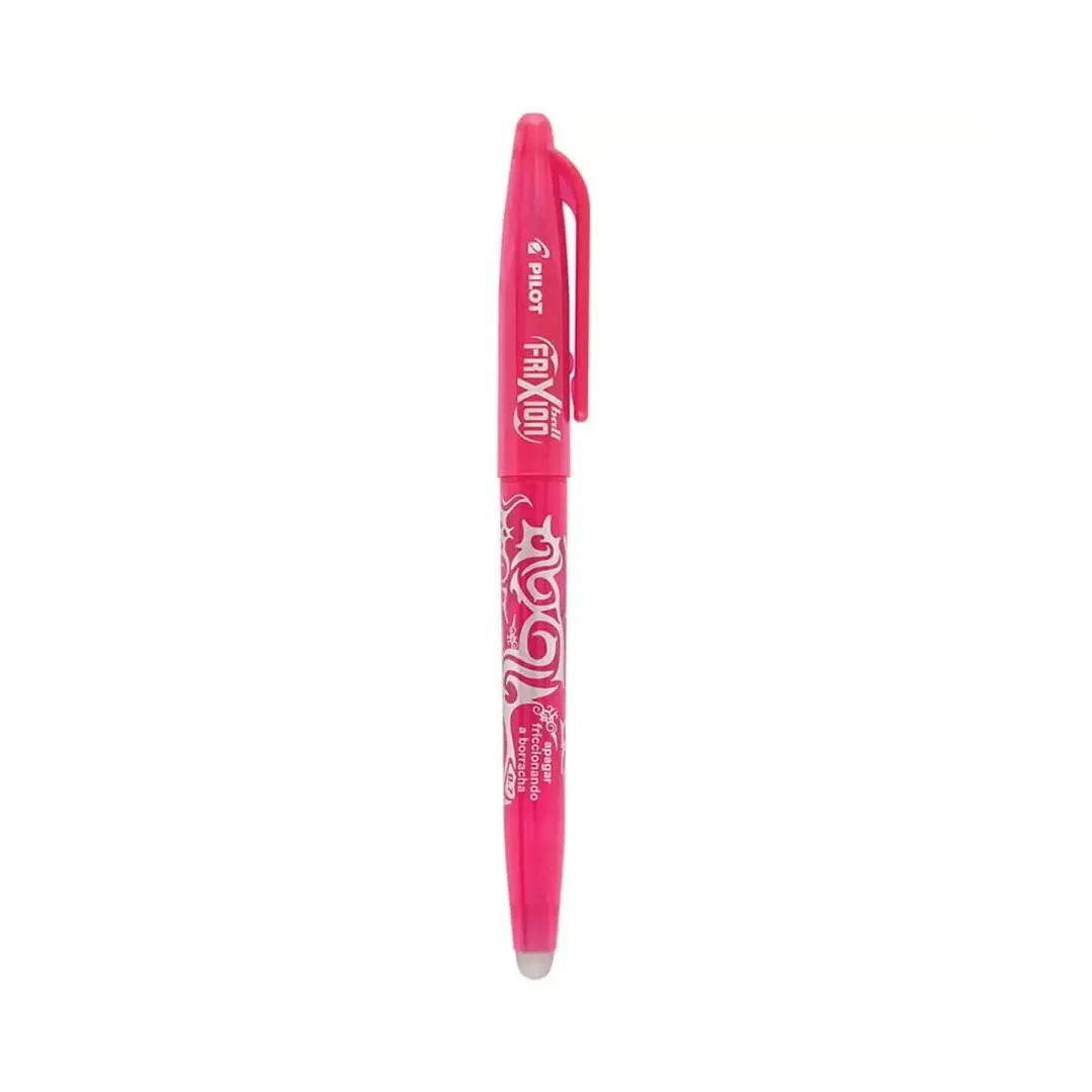 Lápiz Gel Borrable Frixion Ball Pilot 0.7mm Color Rosado 4