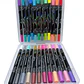 24 Marcadores Doble Punta efecto Glitter 48 colores - Miniatura 4