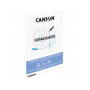 Canson Graduate Papel Vegetal A4 70gr. 40 hojas