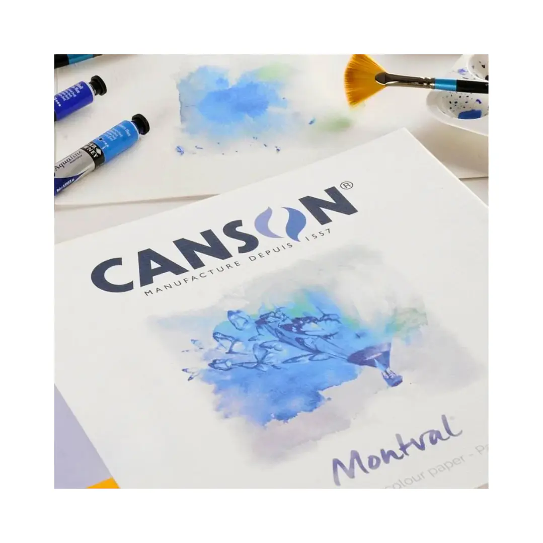 Block Acuarela Canson Montval A3 100 Hojas, 300 g/m2 2