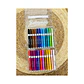 Marcadores Acrilicos Punta Pincel 60 Colores Maleta Apilable - Miniatura 4