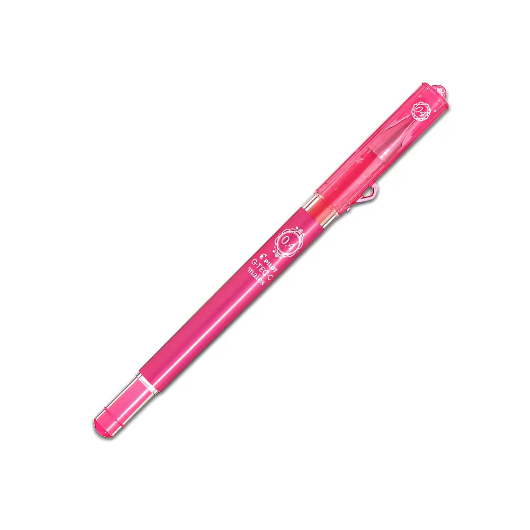 Lapiz Gel Ultrafino 0.4 Gtec Maica Pilot Color Rosado 1