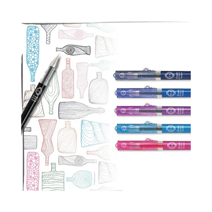 Lapiz Gel Ultrafino 0.4 Gtec Maica Pilot Color Rosado 3