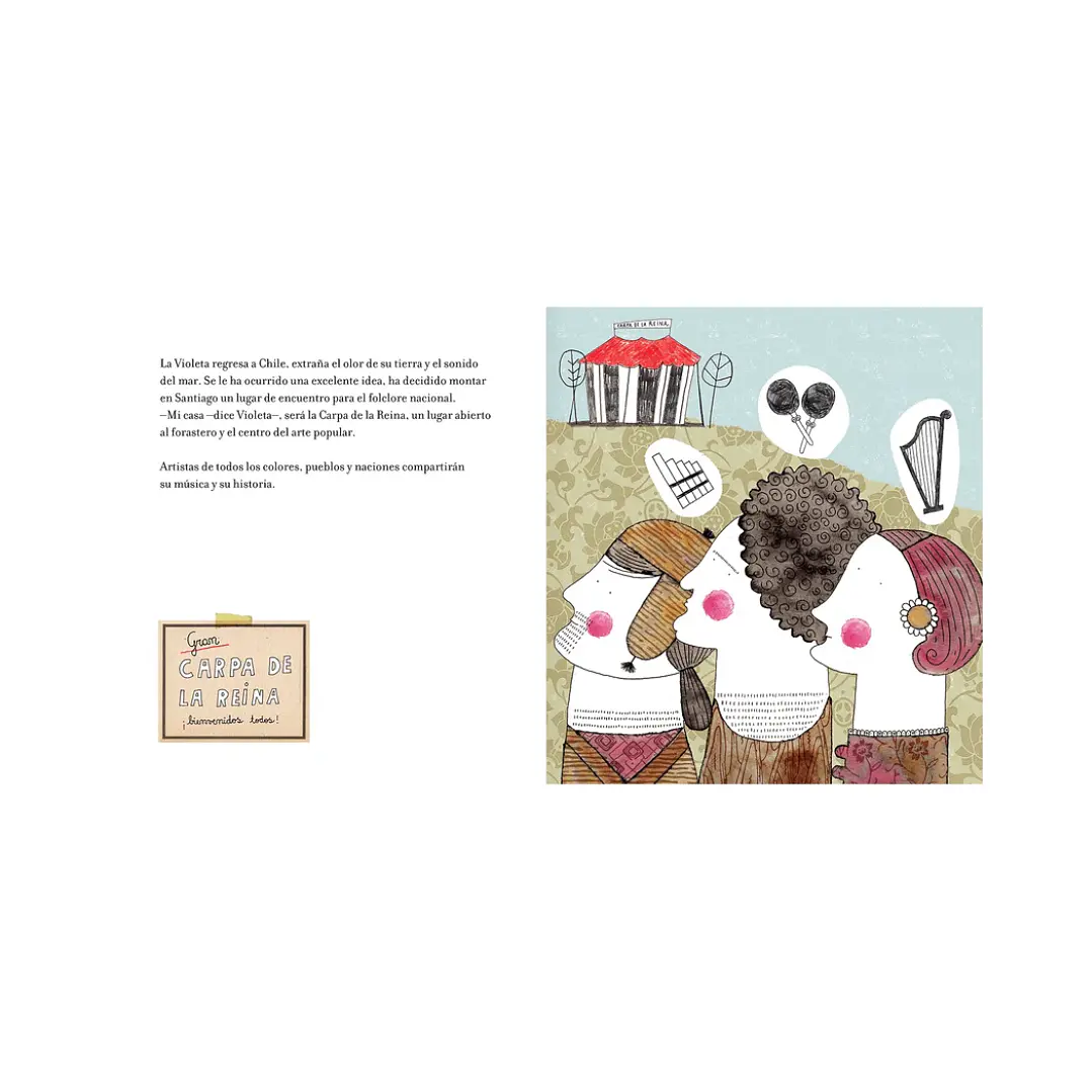 La niña Violeta, Francisco Jiménez & Paloma Valdivia 3
