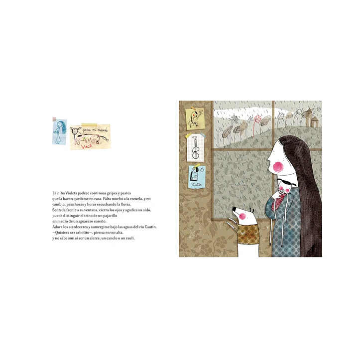 La niña Violeta, Francisco Jiménez & Paloma Valdivia 6