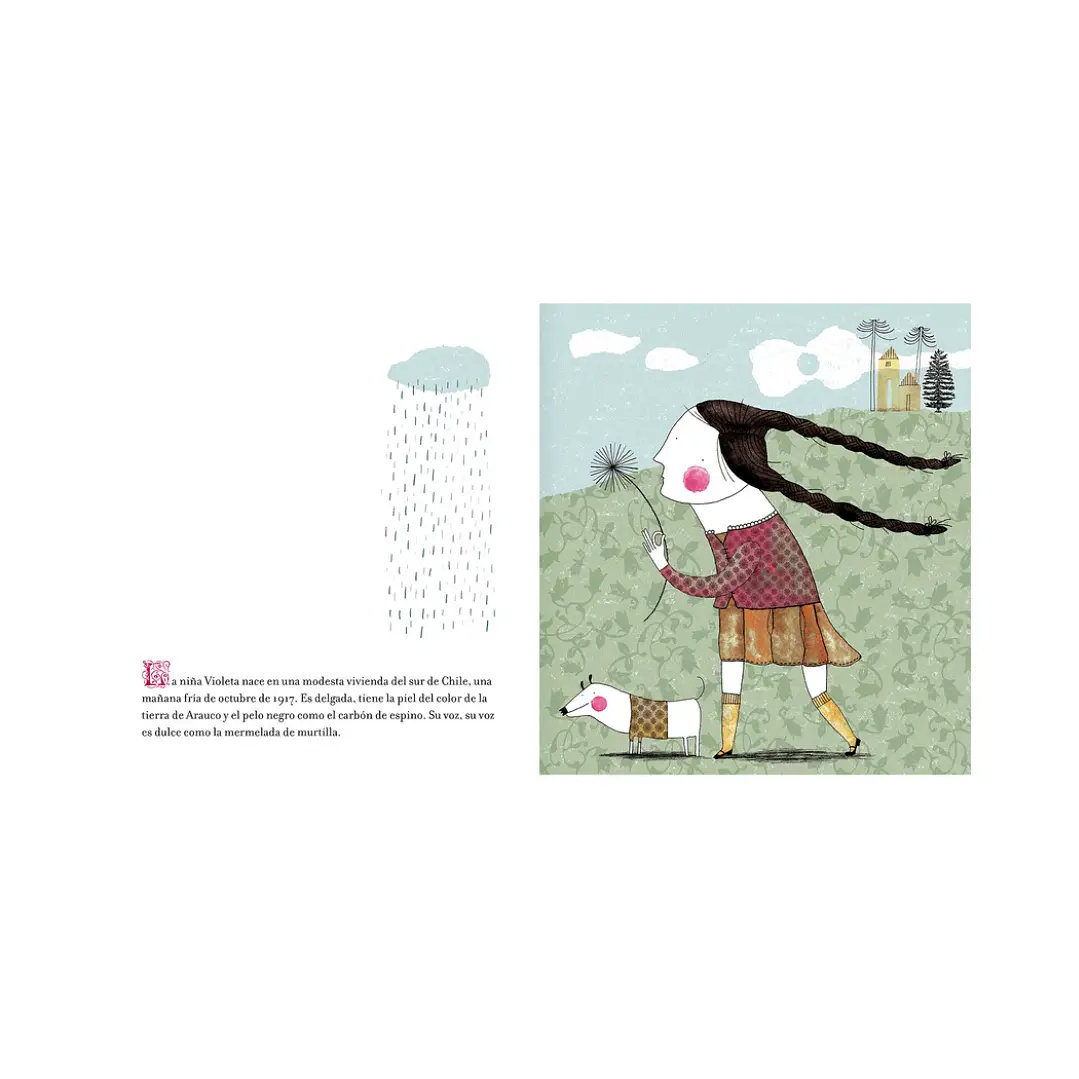 La niña Violeta, Francisco Jiménez & Paloma Valdivia 7
