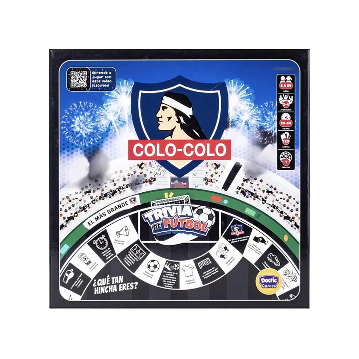 Juego De Mesa Trivia De Fútbol Colo Colo Dactic 3
