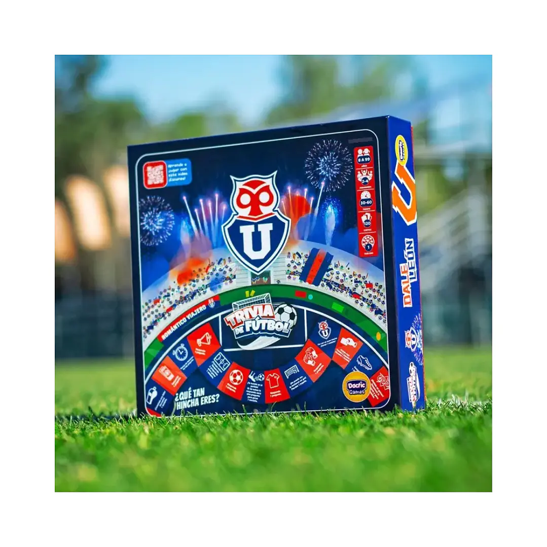Juego De Mesa Trivia De Fútbol Universidad De Chile Dactic 4