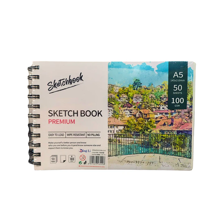 Croquera de Dibujo A5 100g/m 50 hojas Sketchbook II 1