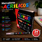 Marcadores Acrílicos Punta Pincel Acrylic 24 Colores - Miniatura 3