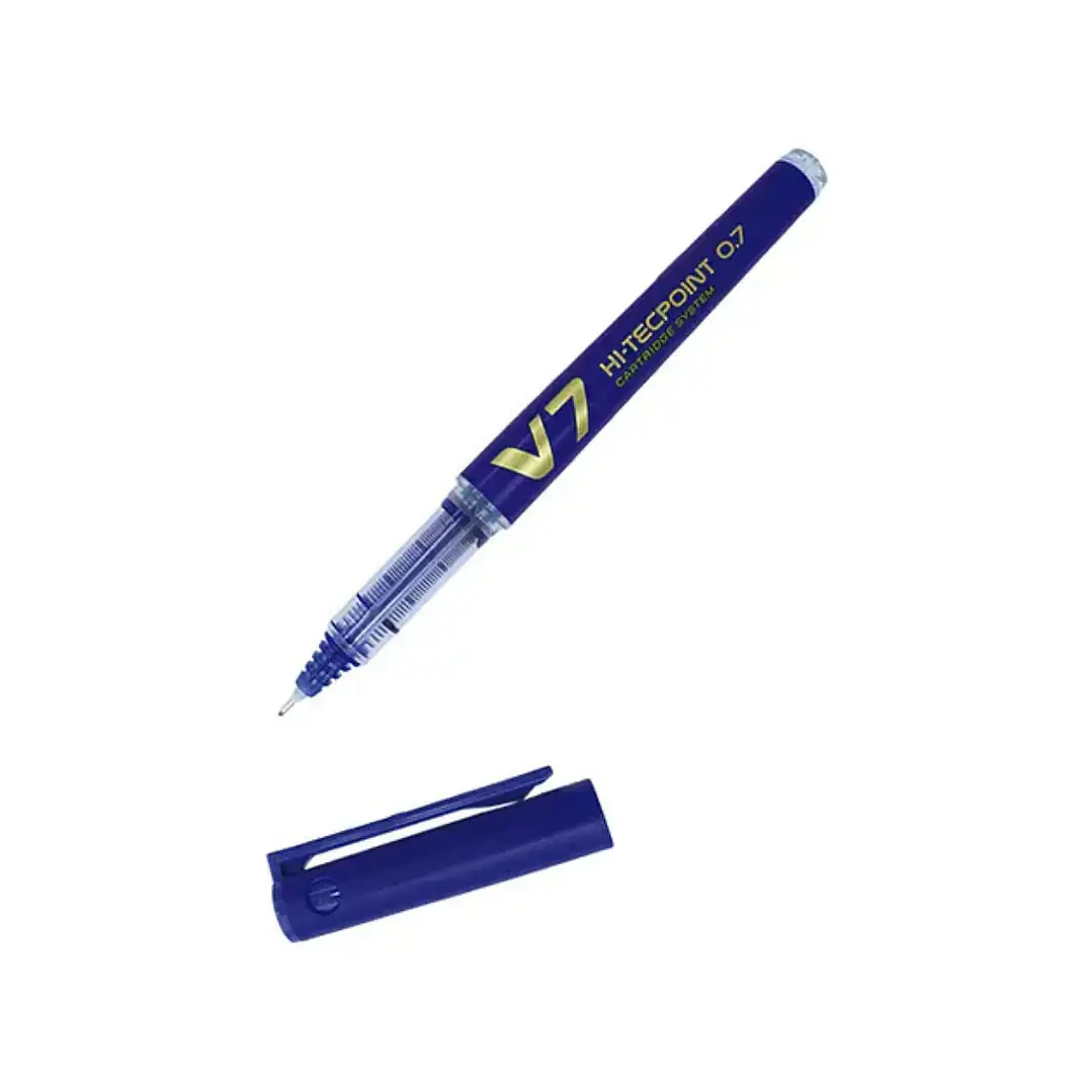 Lápiz Tinta Pilot Hi-Tecpoint V7 0,7mm Recargable Color Azul 1