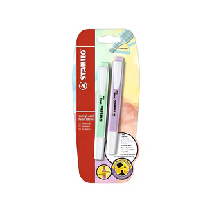 Set 2 Destacadores Stabilo Swing Cool Pastel Edition