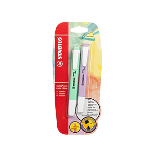 Set 2 Destacadores Stabilo Swing Cool Pastel Edition
