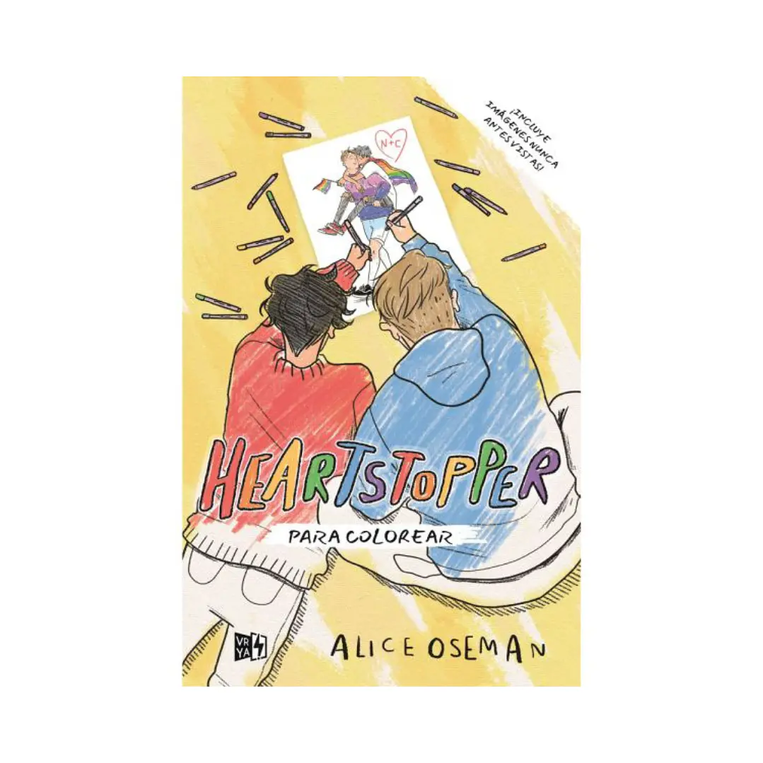 Heartstopper Para Colorear, Alice Oseman 1