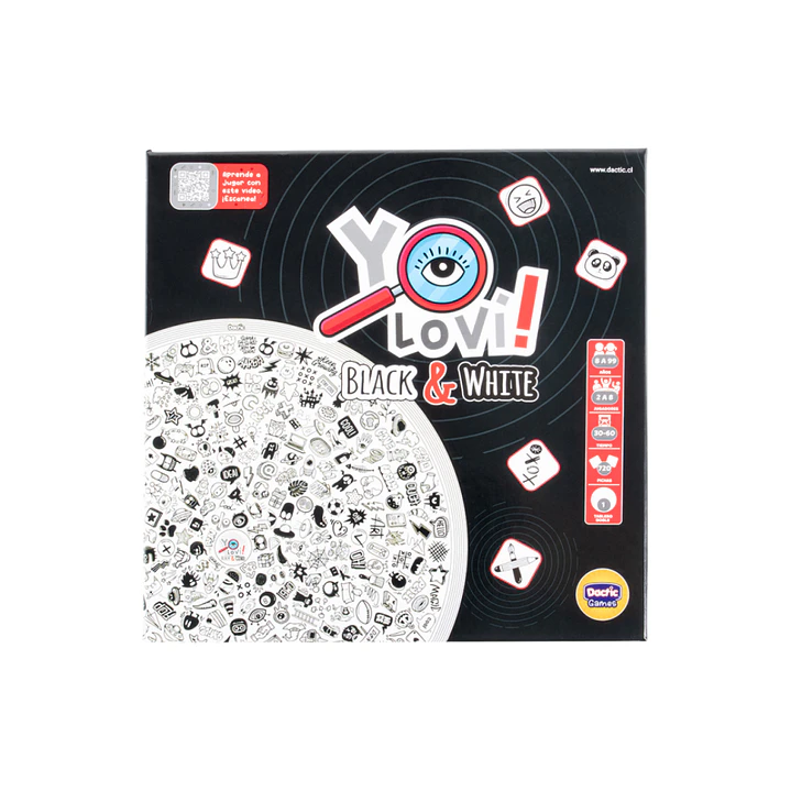 Juego De Mesa ¡Yo lo Vi! Black & White Dactic Games 1