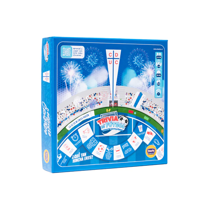 Juego De Mesa Trivia De Fútbol Universidad Católica Dactic 4
