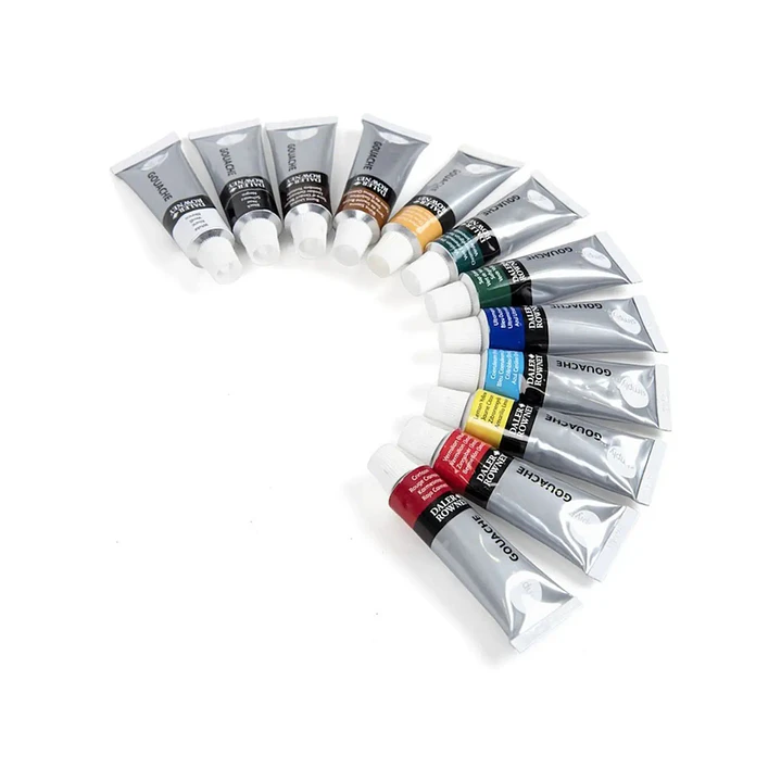 Set 12 Tubos Gouache Daler Rowney Simply  2