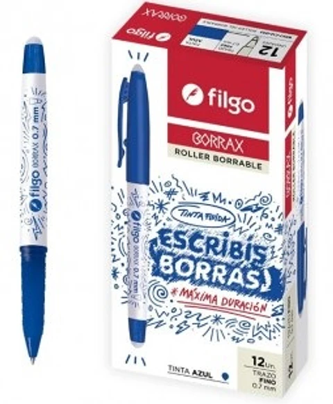 Boligrafo Filgo Borraxion Gel Borrable 0.7mm
