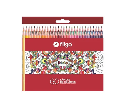Lapiz Color Filgo X60u. Largos
