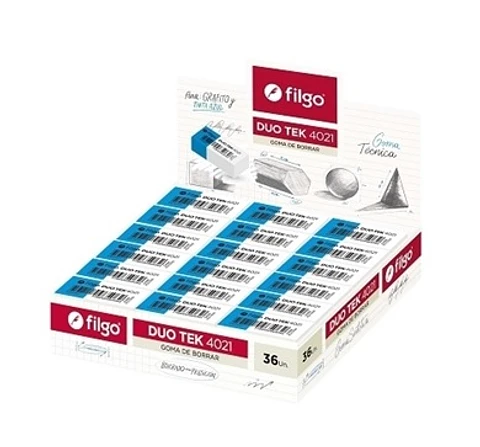 Goma De Borrar Filgo Duo Tek (lapiz/tinta) 4021 X36