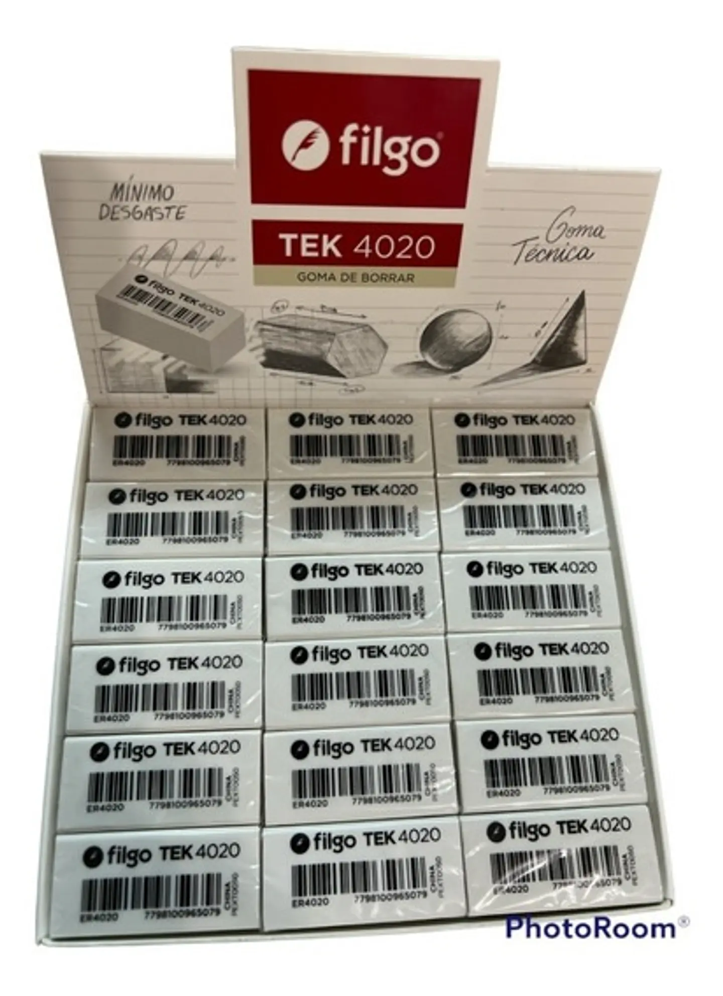 Goma De Borrar Filgo Tecnica (lapiz) 4020 X36 1