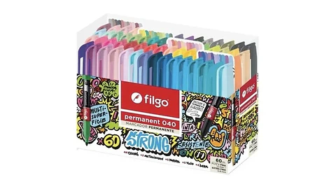 Marcador Filgo 040 Estuche X60u. Strong Surtidos