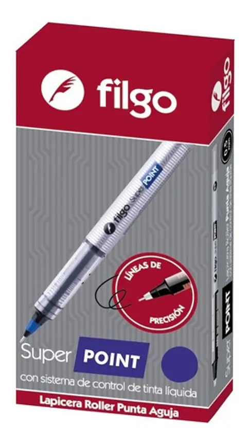 Lapicera Roller Filgo Super Point 0.07mm C/u V/colores