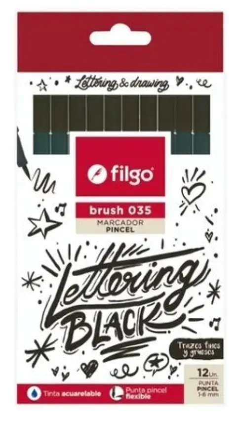 Marcador Filgo Brush 035 X