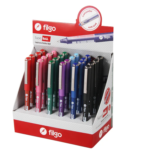 Boligrafo Filgo Super Ball 0.5 /0.7 Mm V/colores C/u