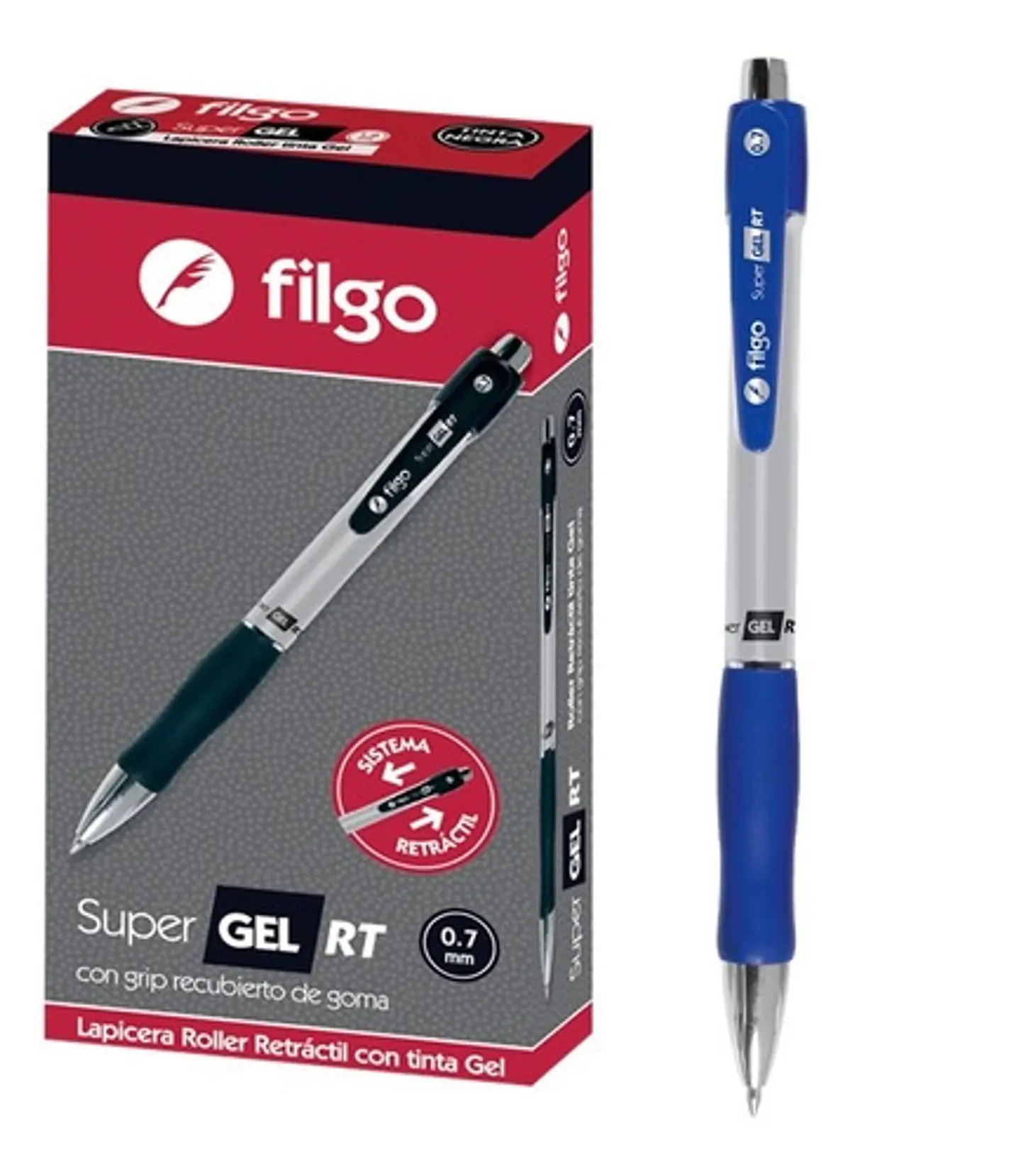 Lapicera Filgo Roller Super Gel Rt 0.7mm 1