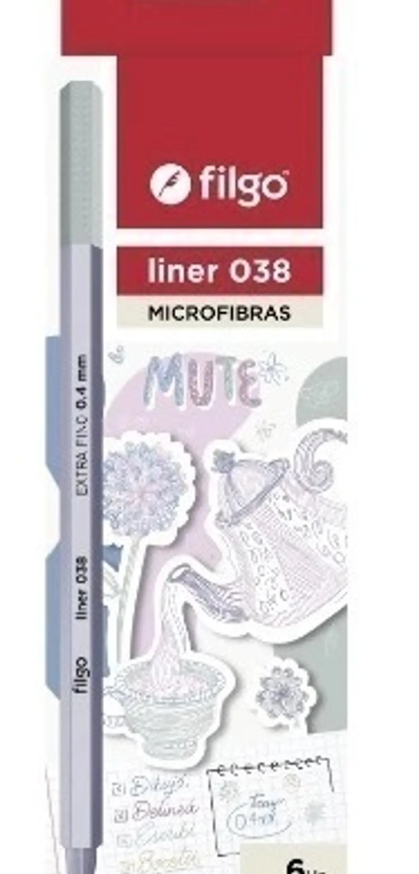 Microfibra Filgo Mute Liner 038 0.4mm 1