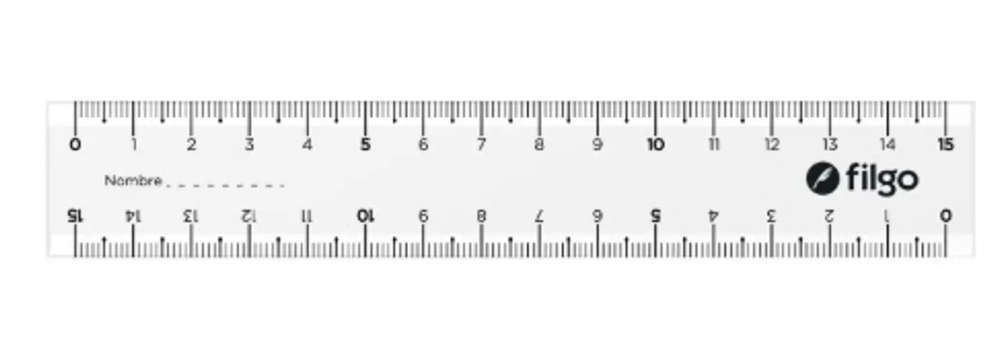 Regla Filgo Geox 15 Cm X20 1