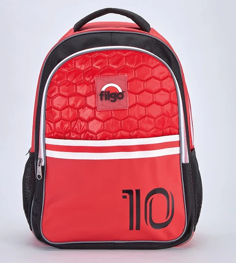 Mochila Filgo Starpak Futbol Roja 18" Espalda C/llavero