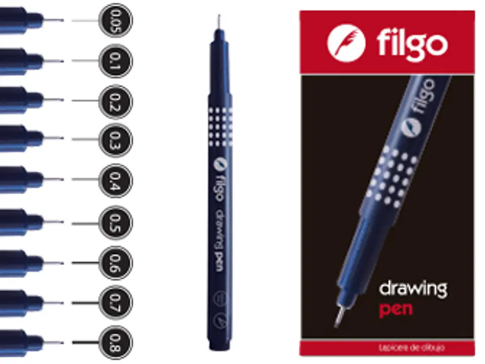 Microfibra Filgo Drawing Pen V/medidas 1